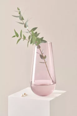 JAQUELINE Glassvase - Høyde 36 Cm -Hjemmedekorasjon Salg 2024 b 1231