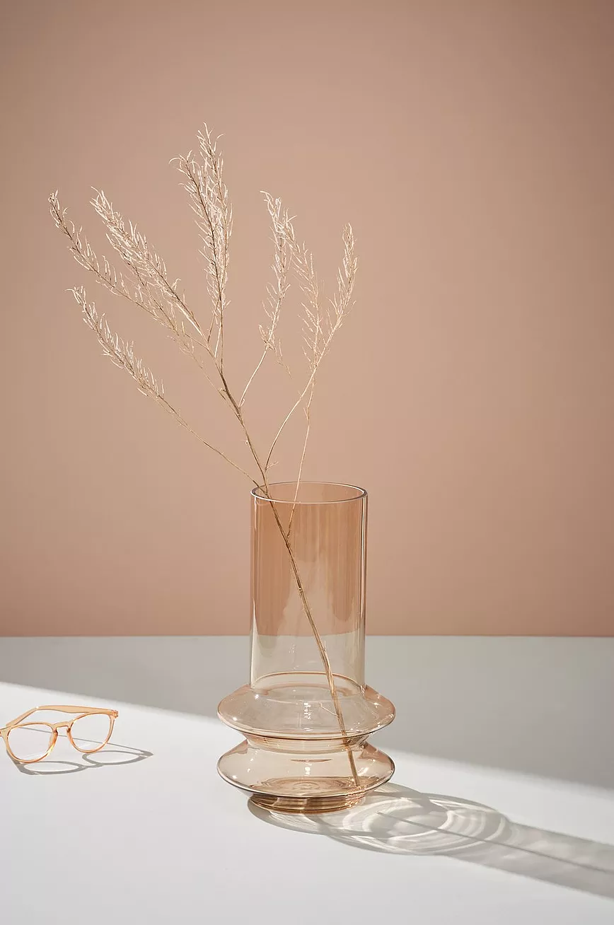 HAZA Glassvase, Høyde 30 Cm 4 HAZA Glassvase, Høyde 30 Cm - Bilde 2