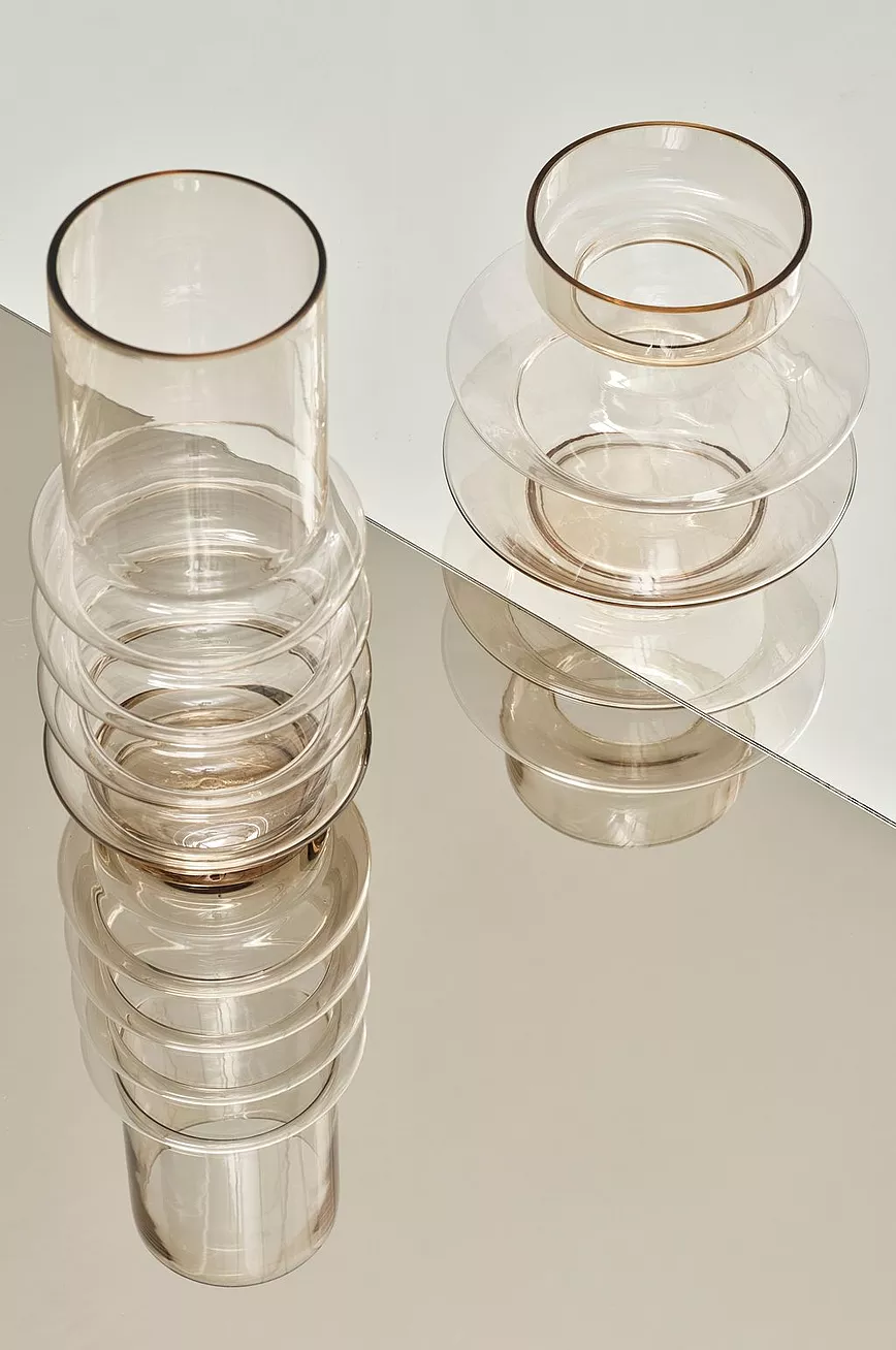 HAZE Glassvase - Høyde 22 Cm 5 HAZE Glassvase - Høyde 22 Cm - Bilde 3