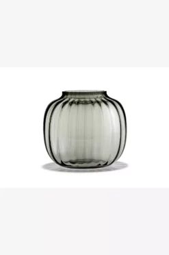 Holmegaard Vase Oval Primula, H 17,5