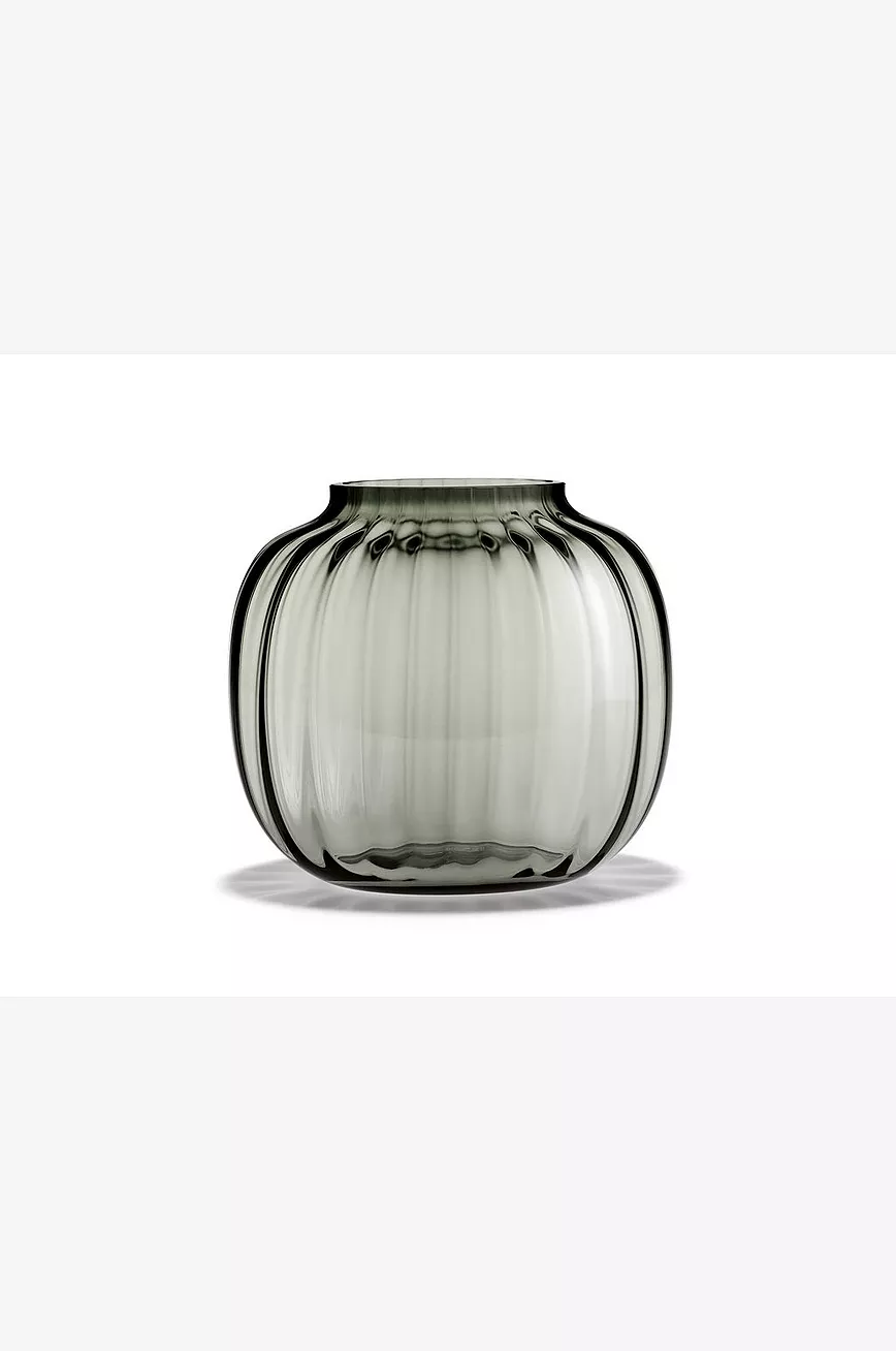 Holmegaard Vase Oval Primula, H 17,5 3 Holmegaard Vase Oval Primula, H 17,5