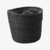 Kurvpotte Svart 14,5 Cm -Hjemmedekorasjon Salg 2024 b 1412