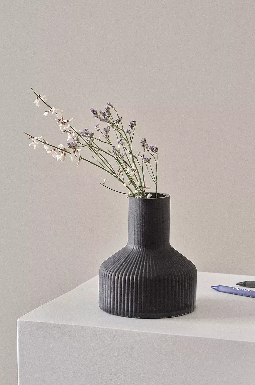 WERA Glassvase - Høyde 14 Cm 4 WERA Glassvase - Høyde 14 Cm - Bilde 2