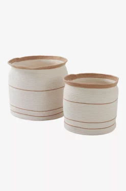 VIVIANNE Oppbevaringskurv 2-pk