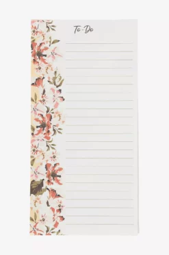 Notatblokk Rose Med Magnet