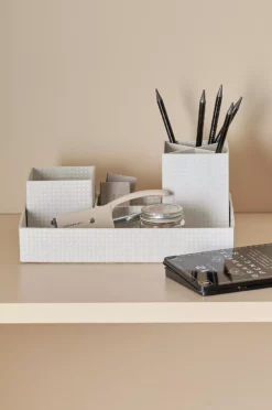 Oppbevaringssett Rut I 4 Deler -Hjemmedekorasjon Salg 2024 b 2054