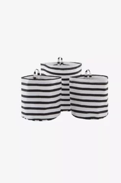 HARRIETT Oppbevaringskurver 3-pk