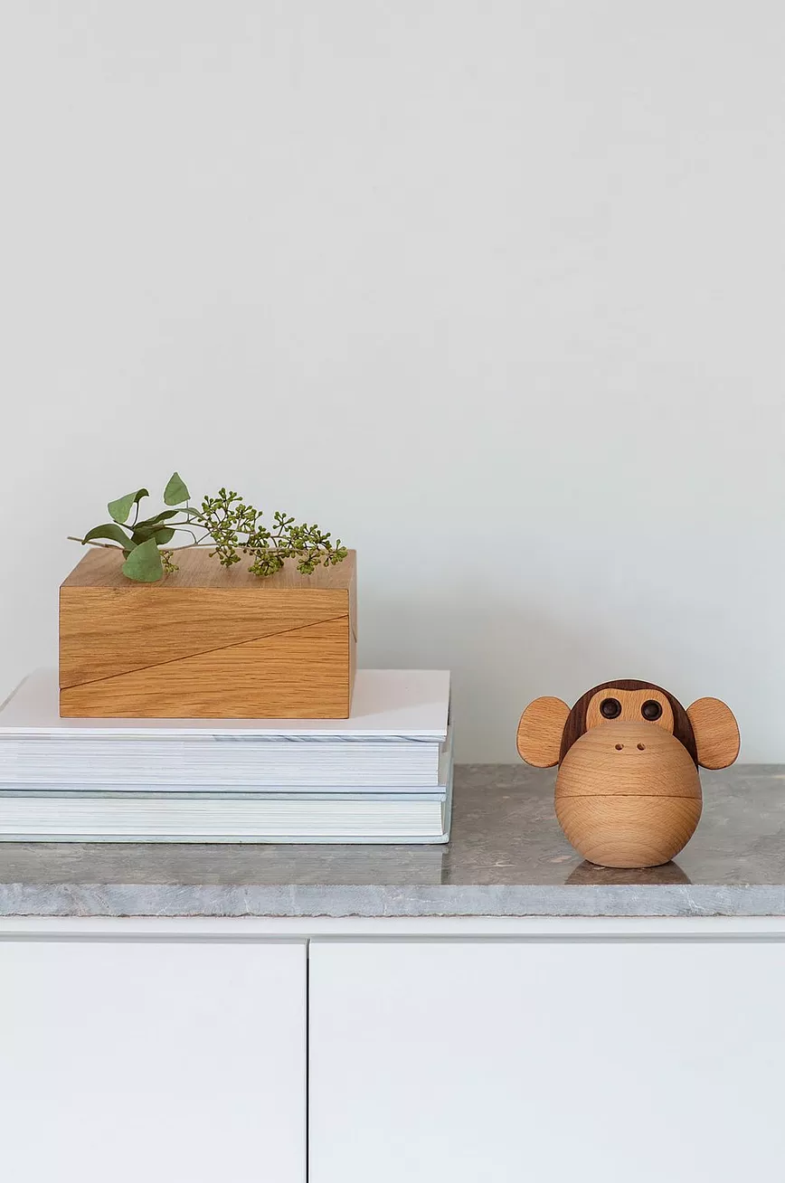 Spring Copenhagen The Monkey Skål Diameter 14 Cm Bøk/Valnøtt 4 Spring Copenhagen The Monkey Skål Diameter 14 Cm Bøk/Valnøtt - Bilde 2