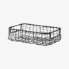 Kurv Cherish Rectangular Wire Basket -Hjemmedekorasjon Salg 2024 b 2267