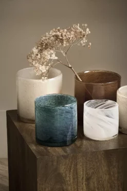 Lyslykt / Krukke Ruby Medium Høyde 12 Cm -Hjemmedekorasjon Salg 2024 b 2498