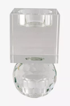 Lysestake Torcello. Lysestake I Transparent Glass -Hjemmedekorasjon Salg 2024 b 2606