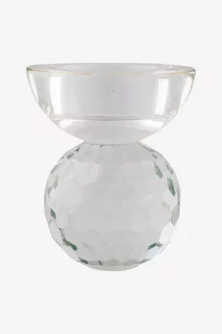 Lysestake Burano. Lysestake I Transparent Glass