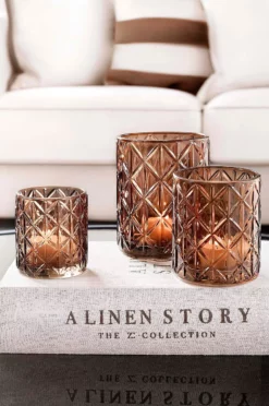 Telyslykt Zephyr Sett Med 3