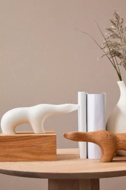 Spring Copenhagen Tredekor The Polar Bear 26 Cm -Hjemmedekorasjon Salg 2024 b 294