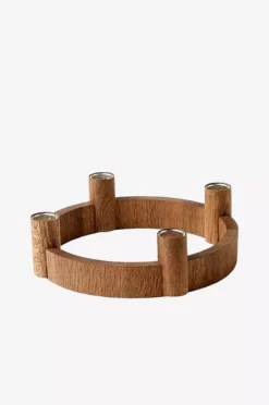 Circle Lysestake Til Hverdags Og Advent I EIK -Hjemmedekorasjon Salg 2024 b 2990