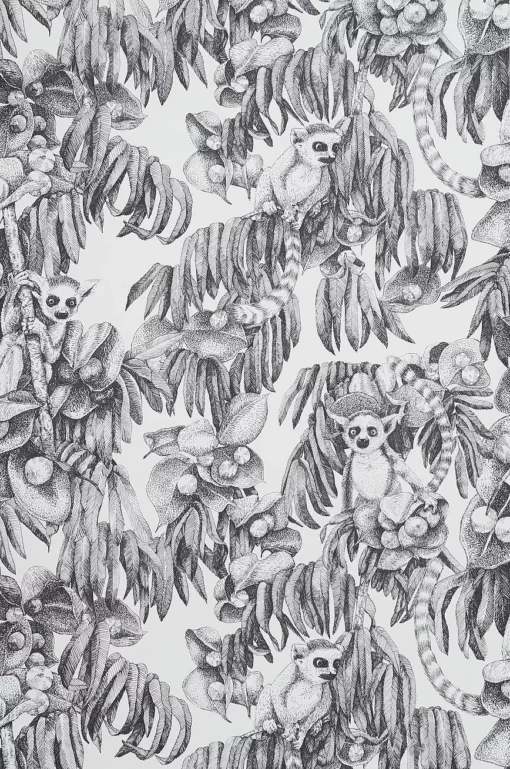 Tapet Lemur -Hjemmedekorasjon Salg 2024 b 3044