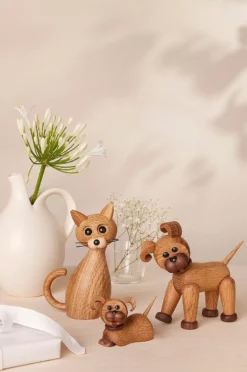 Spring Copenhagen Tredekor Katt Lucky The Cat 15,9 Cm -Hjemmedekorasjon Salg 2024 b 308