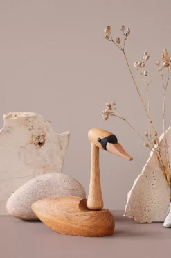 Spring Copenhagen Dekor The Swan Svane 19 Cm -Hjemmedekorasjon Salg 2024 b 419
