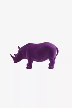 RHINO VELVET Dekor Nesehorn -Hjemmedekorasjon Salg 2024 b 513
