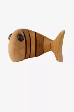 Spring Copenhagen Tredekor The Wood Fish Mega 44 Cm -Hjemmedekorasjon Salg 2024 b 598