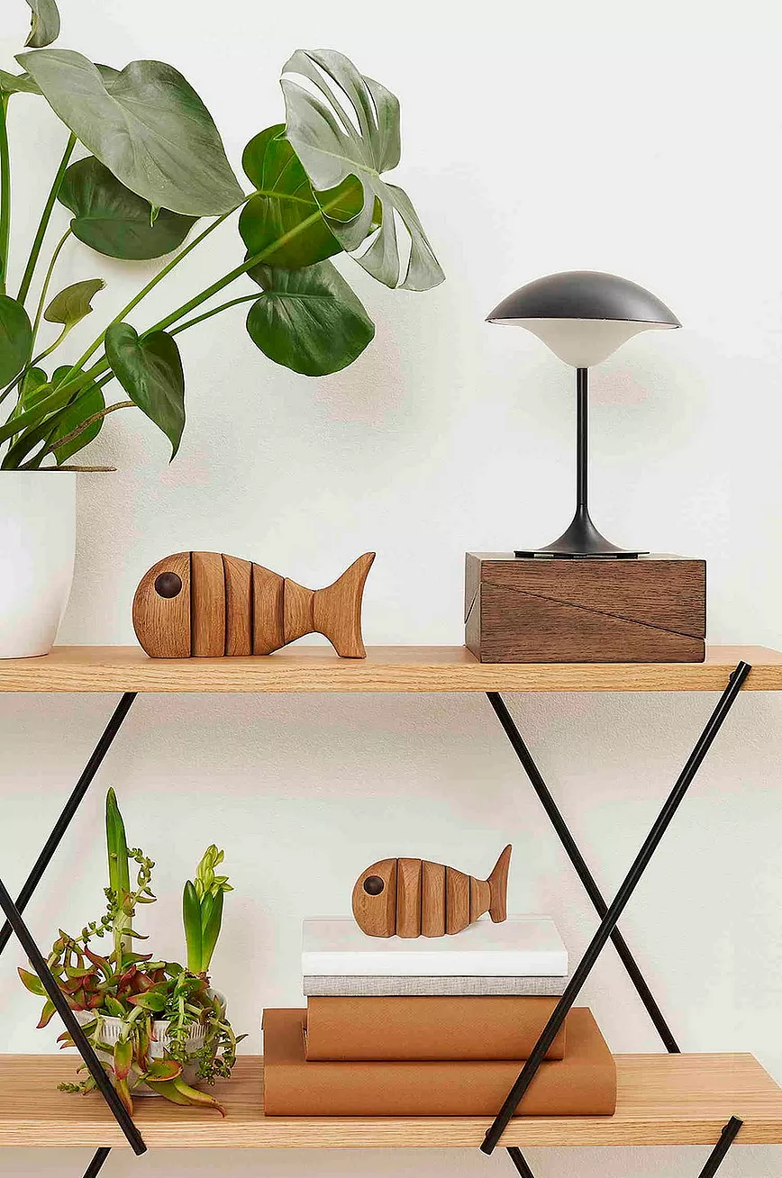 Spring Copenhagen Dekor The Wood Fish Small 18 Cm 4 Spring Copenhagen Dekor The Wood Fish Small 18 Cm - Bilde 2
