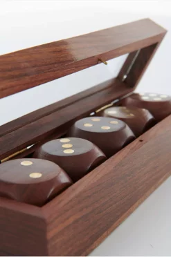 DICE Boks Med 5 Terninger -Hjemmedekorasjon Salg 2024 b 790