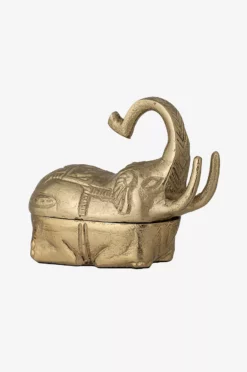 Bloomingville Pyntegjenstand Vinna, Gullfarge, Aluminium