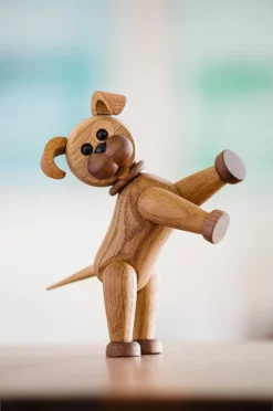 Spring Copenhagen Tredekor Hund Happy Dog 13,5 Cm -Hjemmedekorasjon Salg 2024 b 918